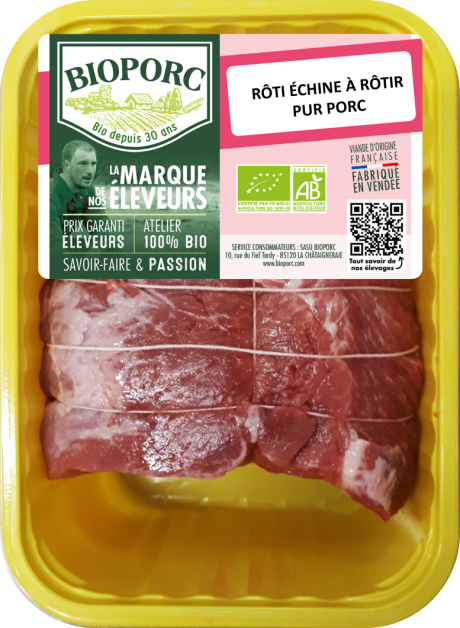Rôti cru échine