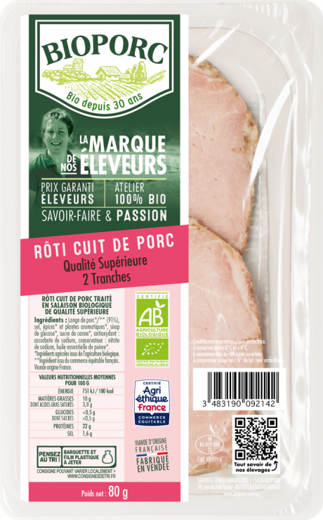 Rôti cuit x2 tr