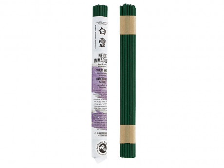Encens japonais rouleau court neige immaculee