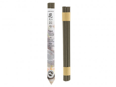Encens japonais rouleau court figue