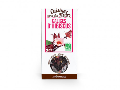 Fleurs a croquer petales d'hibiscus