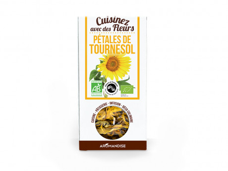 Fleurs a croquer petales de tournesol 