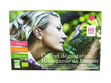 Coffrets découverte tisanes bio en sachets Aromandise