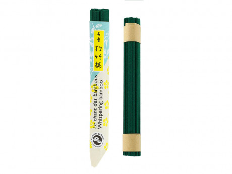 Encens japonais rouleau court le chant de bambous Aromandise