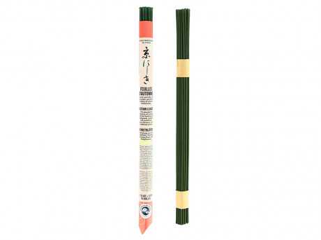 Encens japonais rouleau long feuilles d'automne Aromandise