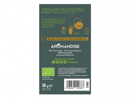 Genmaicha de uji infusettes