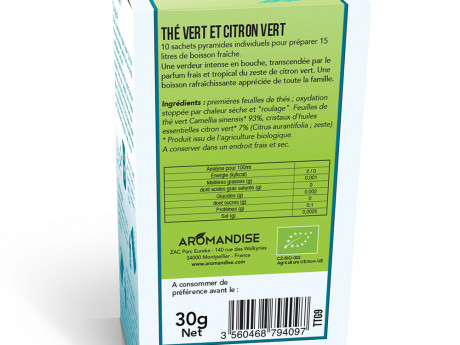 The glace the vert citron vert Aromandise
