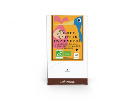Tisane bio heureux evenement Aromandise