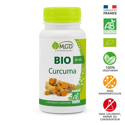 Curcuma 90 cp.(rhizome, Curcuma longa) 