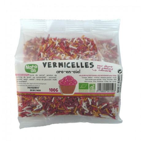 Vermicelles arc en ciel