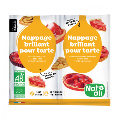 Nappage brillant pour tartes