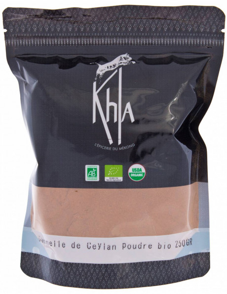 Cannelle de Ceylan Biologique - en poudre - 250g