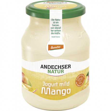Yaourt mangue demeter