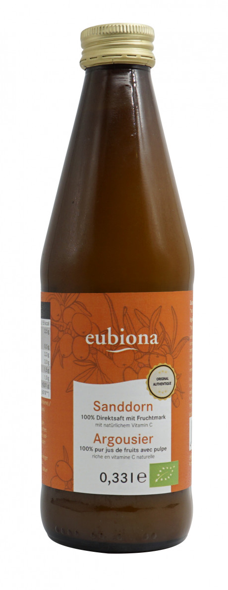 Jus d'argousier sans sucre