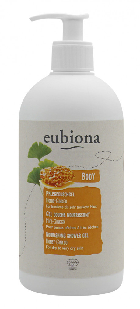 Gel douche nourrissant miel-ginkgo