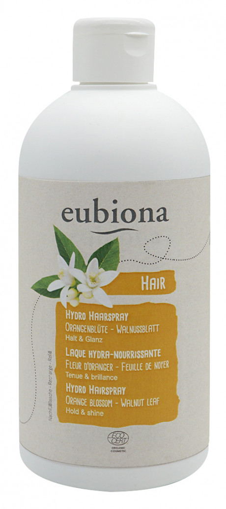Laque hydra-nourrissante Fleur d´oranger - feuille de noyer