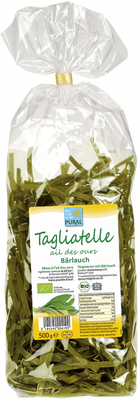 Tagliatelles à l'ail des ours