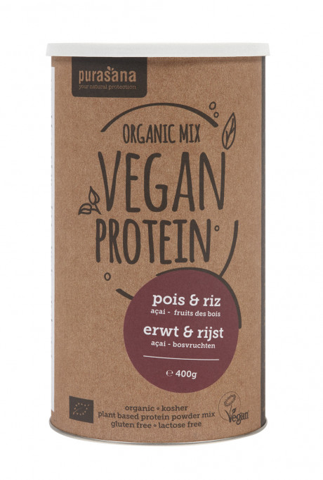 Proteine de Pois/Riz - Fruits des Bois/Acai* 400 G