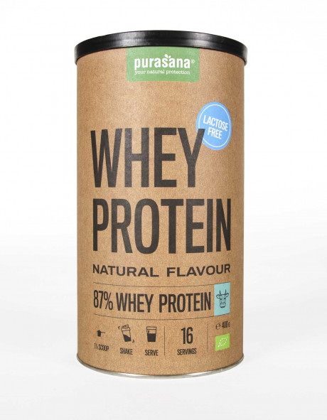 Proteine de Petit Lait Sans Lactose - Nature* 400 G