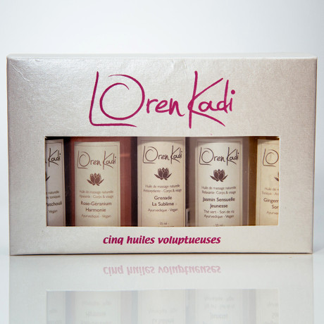 Set de 5 huiles voluptueuses