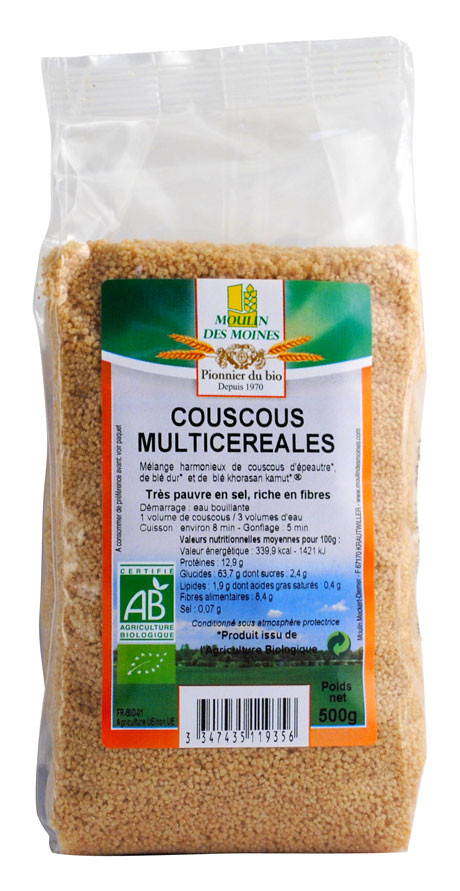 COUSCOUS MULTICEREALES 500G AB