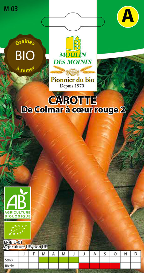 SEMENCE CAROTTE DE COLMAR 4G AB