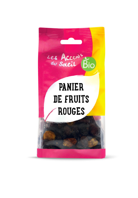 Panier de fruits rouges