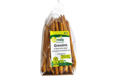 Gressins tomate et herbes de Procence
