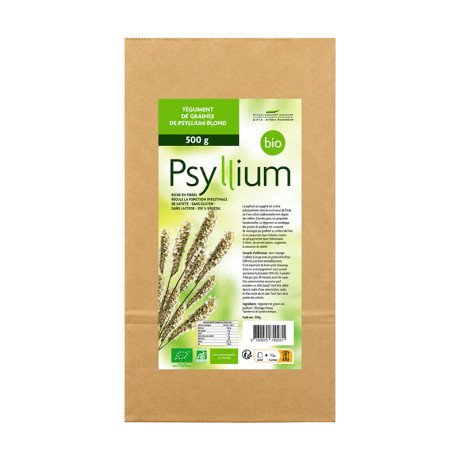 Psyllium Blond Tégument Bio 500 g